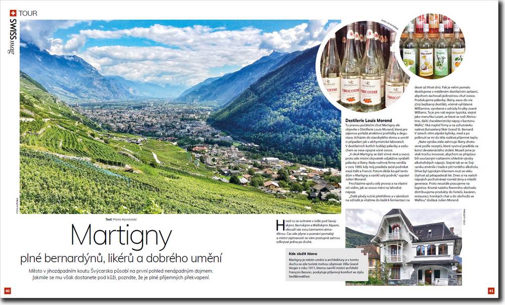 Martigny - město v jihozápadním koutu Švýcarska