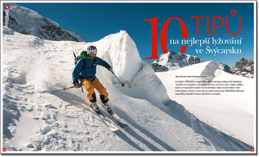 10 tipů na nejlepší lyžování ve Švýcarsku