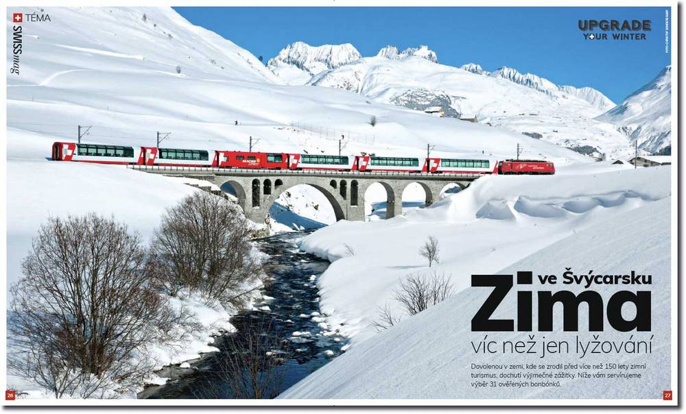 Zima ve Švýcarsku - víc než jen lyžování