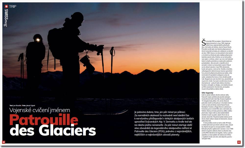 Skialp - Vojenské cvičení jménem Patrouille des Glaciers